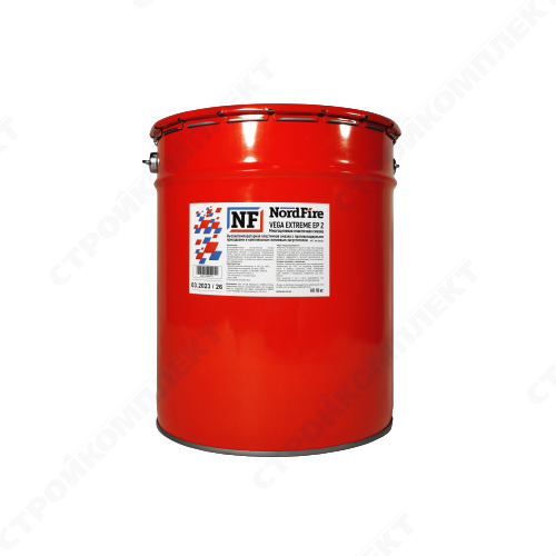 Смазка пластичная NordFire Vega Extreme EP 2 (ведро 18 кг) [NF100202]