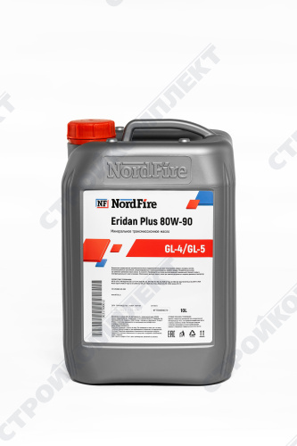 Масло трансмиссионное NordFire Eridan Plus 80w-90 (канистра 10L) [NFTE008090/10]
