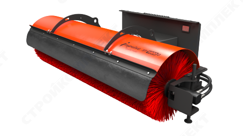 Щетка открытая 1800/550мм с гидр. поворотом на SSL с монтажным комплектом [STS1800H (d550)]