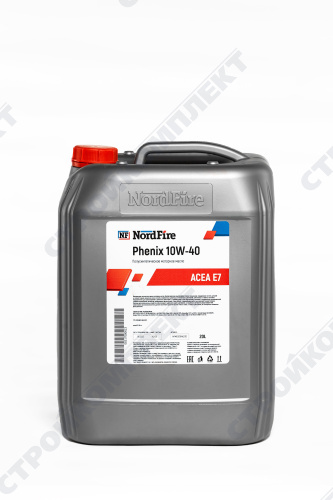 Масло моторное NordFire Phenix 10w-40 (канистра 20L) [NFME001040/20]