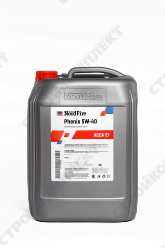 Масло моторное NordFire Phenix 5w-40 (канистра 20L) [NFME000540/20]