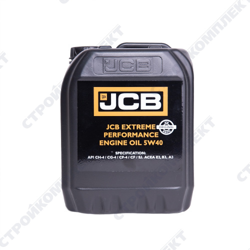Масло моторное синтетик JCB 5W40 (канистра 5л) (JCB) [5L/40012745E]