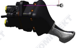 Кран ручного тормоза прицепа FAW J7 [3508010-2000/D]