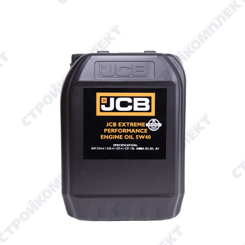 Масло моторное синтетик JCB 5W40 (канистра 10л) (JCB) [10L/40012745E]