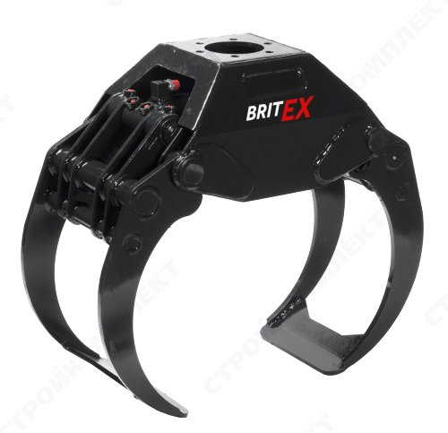 Захват для леса BZ05V с ротатором и монт. комп. для работы от однопоточной линии к экскав. 16 -25 т. [BRJСEJ05CF]