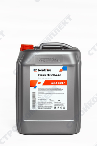 Масло моторное NordFire Phenix Plus 10w-40 (канистра 20L) [NFME101040/20]