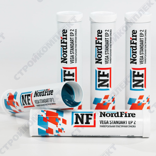 Смазка пластичная NordFire Vega Standart EP 2 (патрон 400 мл) [NF100205]