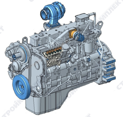 Двигатель для CLG4215D [60C2817]