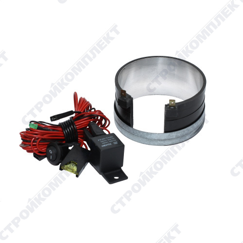 Бандажный подогреватель ПБ-103-78-91/52-1-А1 12В (JCB) [ПБ-103-78-91/52-1-А1]