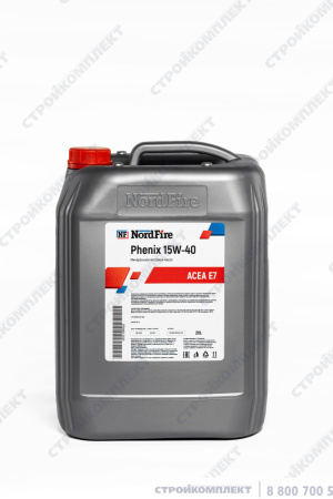 Масло моторное NordFire Phenix 15w-40 (канистра 20L) [NFME001540/20]