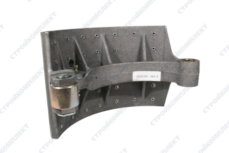 Колодка тормоз заднего и среднего моста в сборе (2016- ) 3310/3250 [3502375-A6E/A]