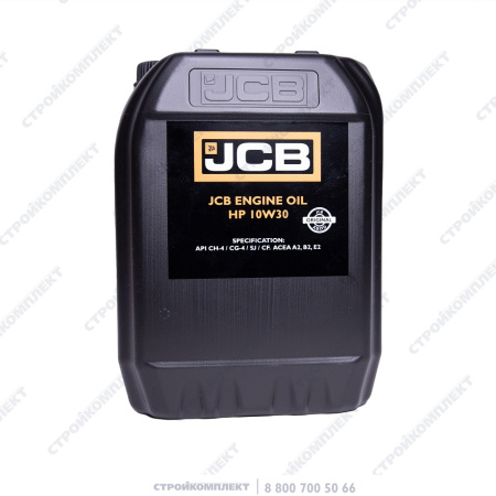 Масло моторное JCB HP 10W30 (канистра 10л) (JCB) [10L/40011745E]