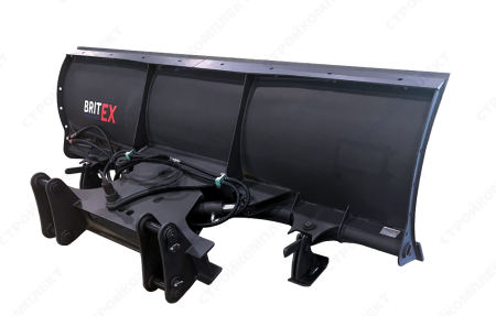 Отвал коммунальный 2800мм с гидр. поворотом на BHL JCB. с монт. компл. [BEB2800H]