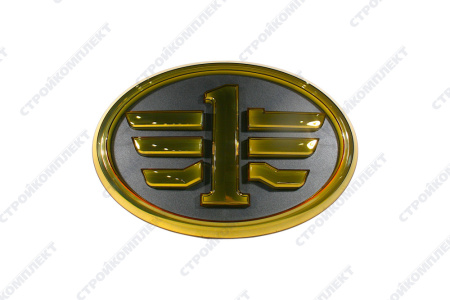 Эмблема передняя LED FAW J7 ( gold ) [5302810-H43-C00/A] 