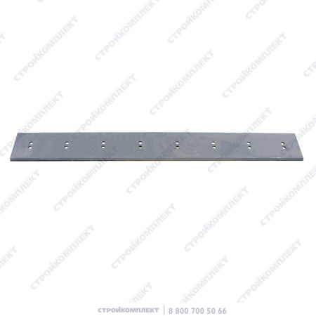 Нож челюсти ковша (двухсторонний, 8 отв.) 295mm x 2235mm ст 45 S-PARTS (аналог) [993/99391] 